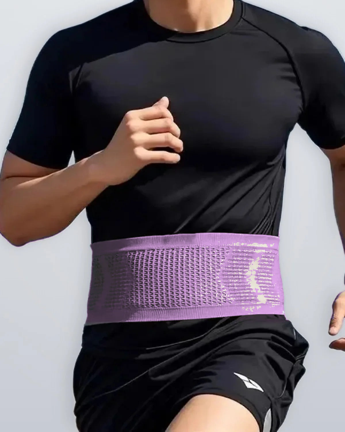 Ceinture de running Stride en Lavender, On the run