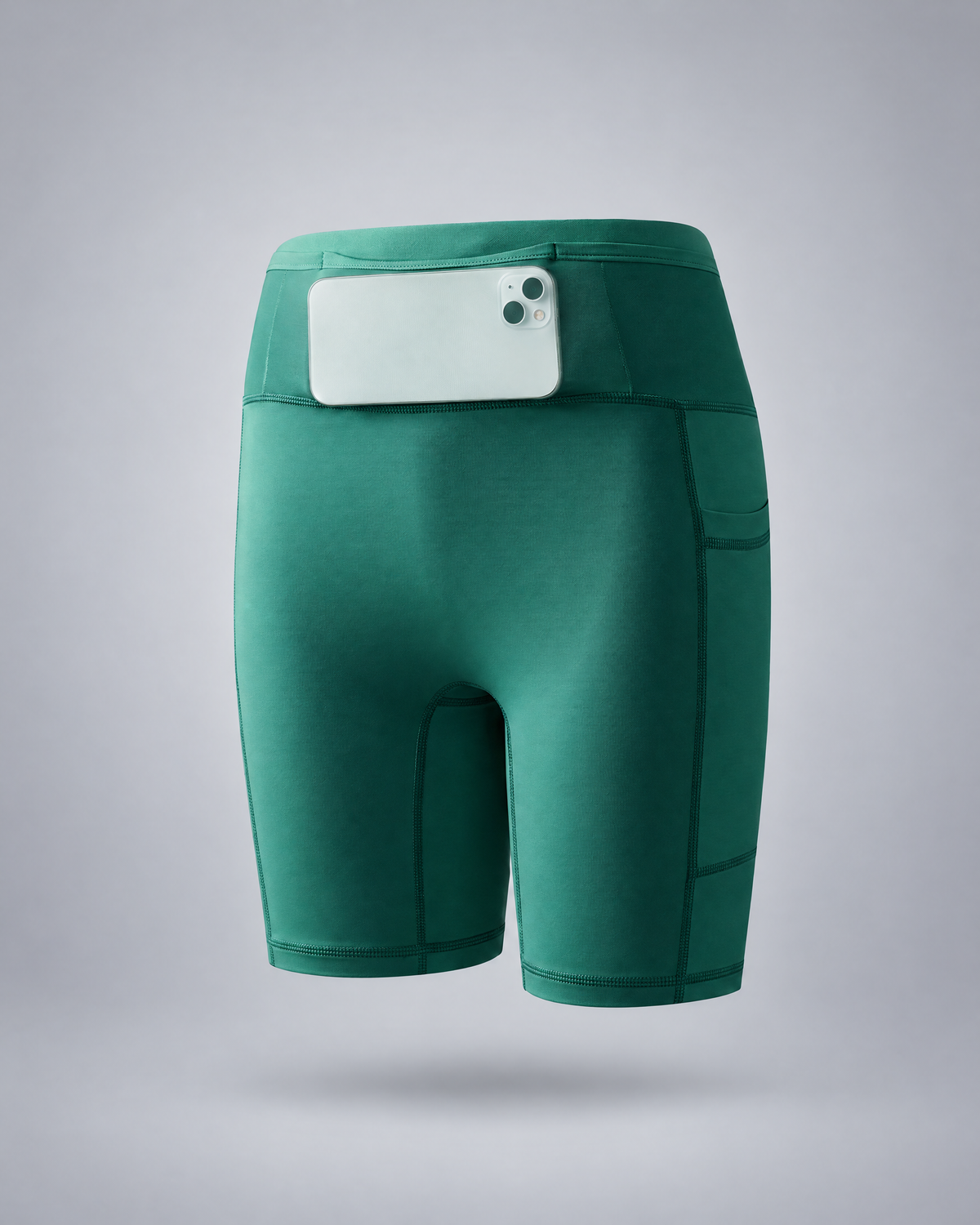Men's Pro running short in Forest Teal