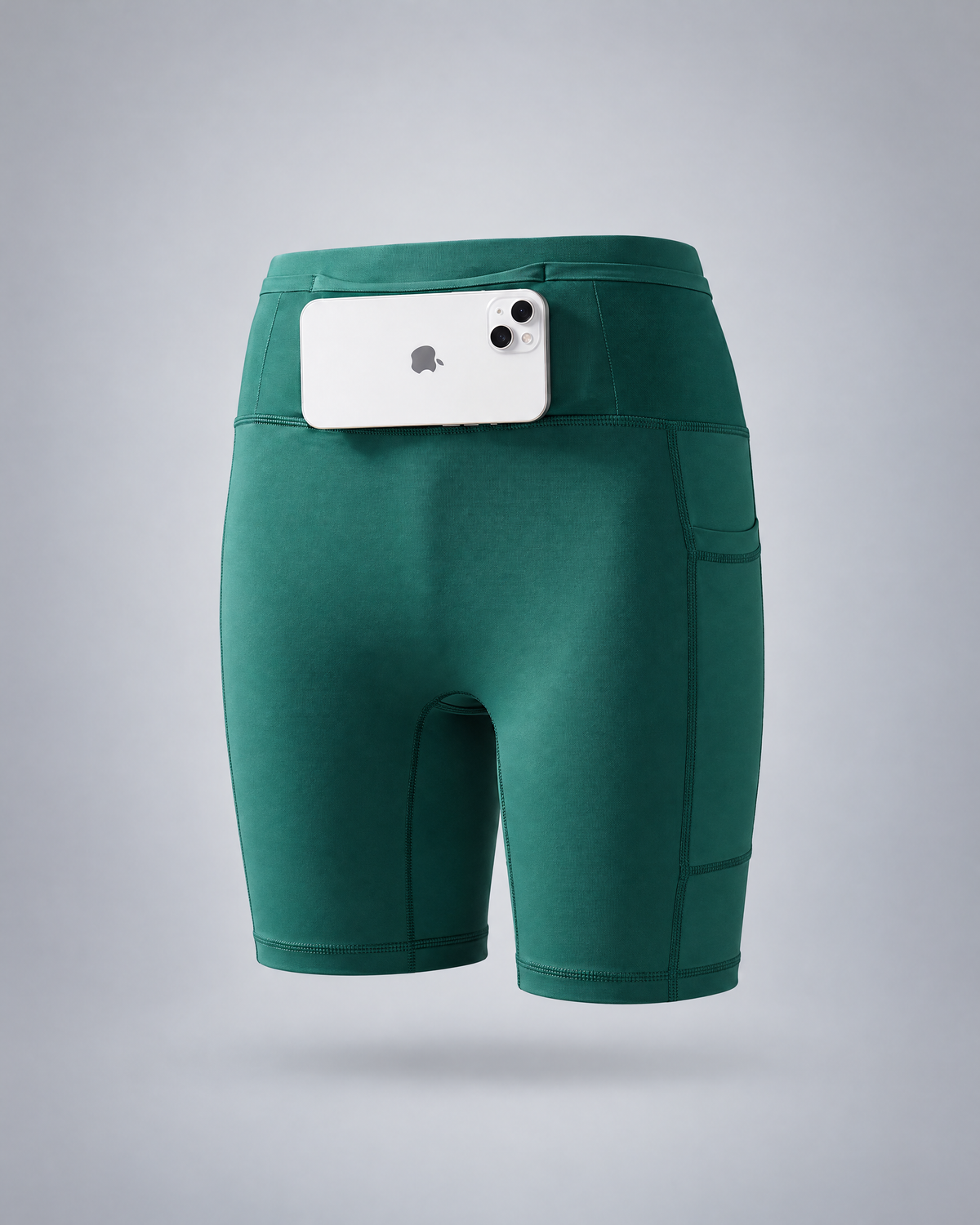 Women's Pro running short in Forest Teal