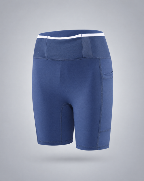 Men's Pro running short in Prussian Blue