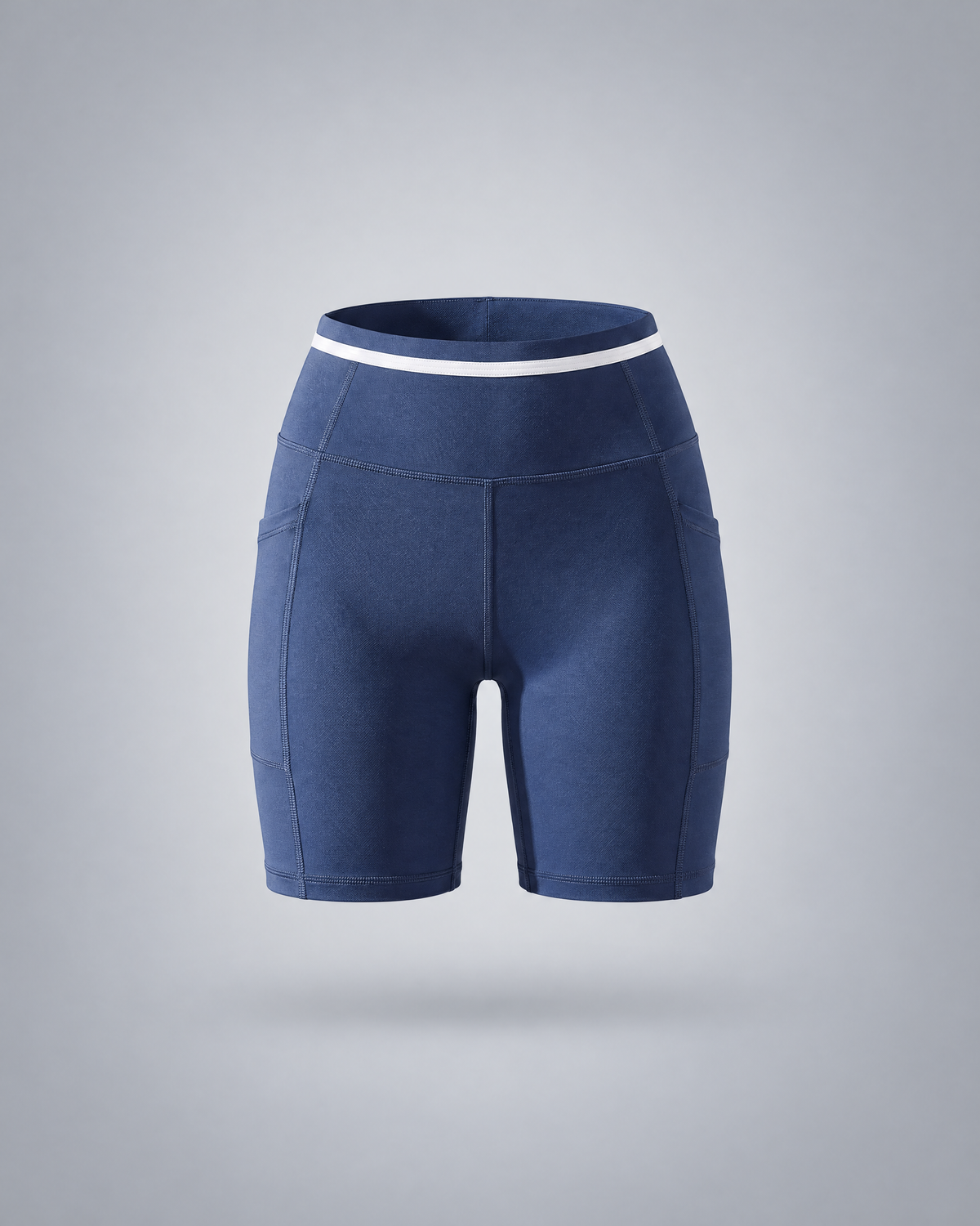 Women's Pro running short in Prussian Blue